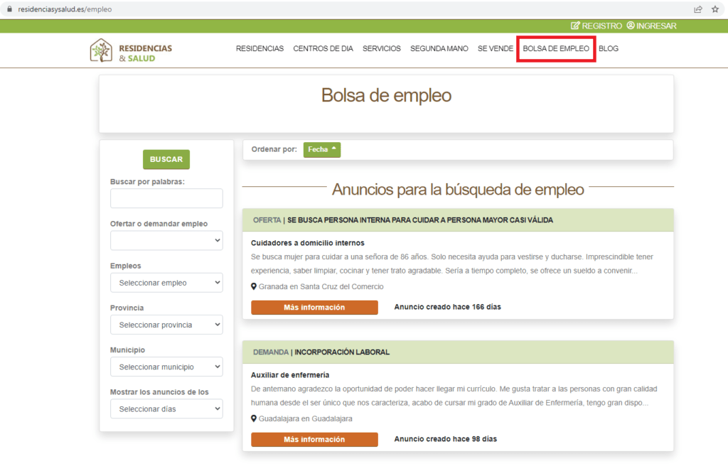anuncios-publicados-bolsa-empleo-residencias-y-salud